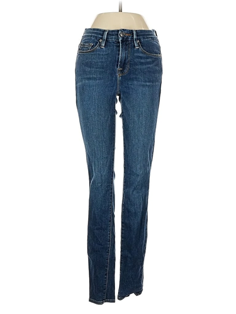 Pre-owned Good American Jeans In Blue