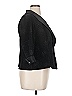 R&M Richards Solid Black Blazer Size 14 - photo 4