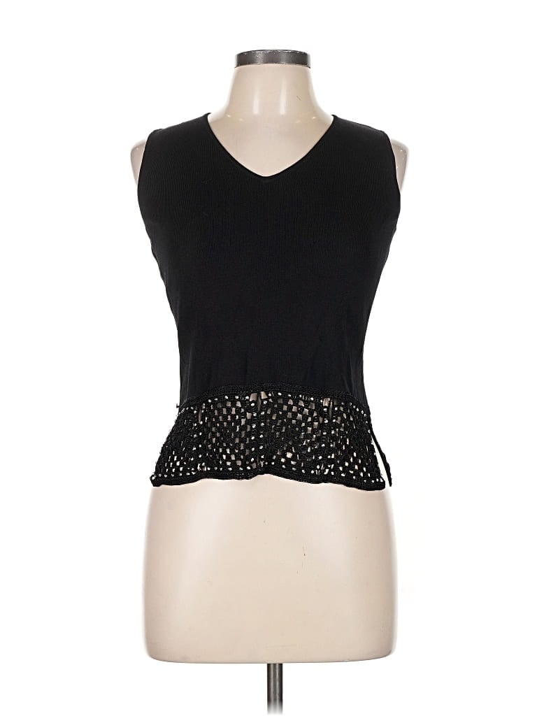 Pre-owned Joseph A Cardigan Sweater In Black