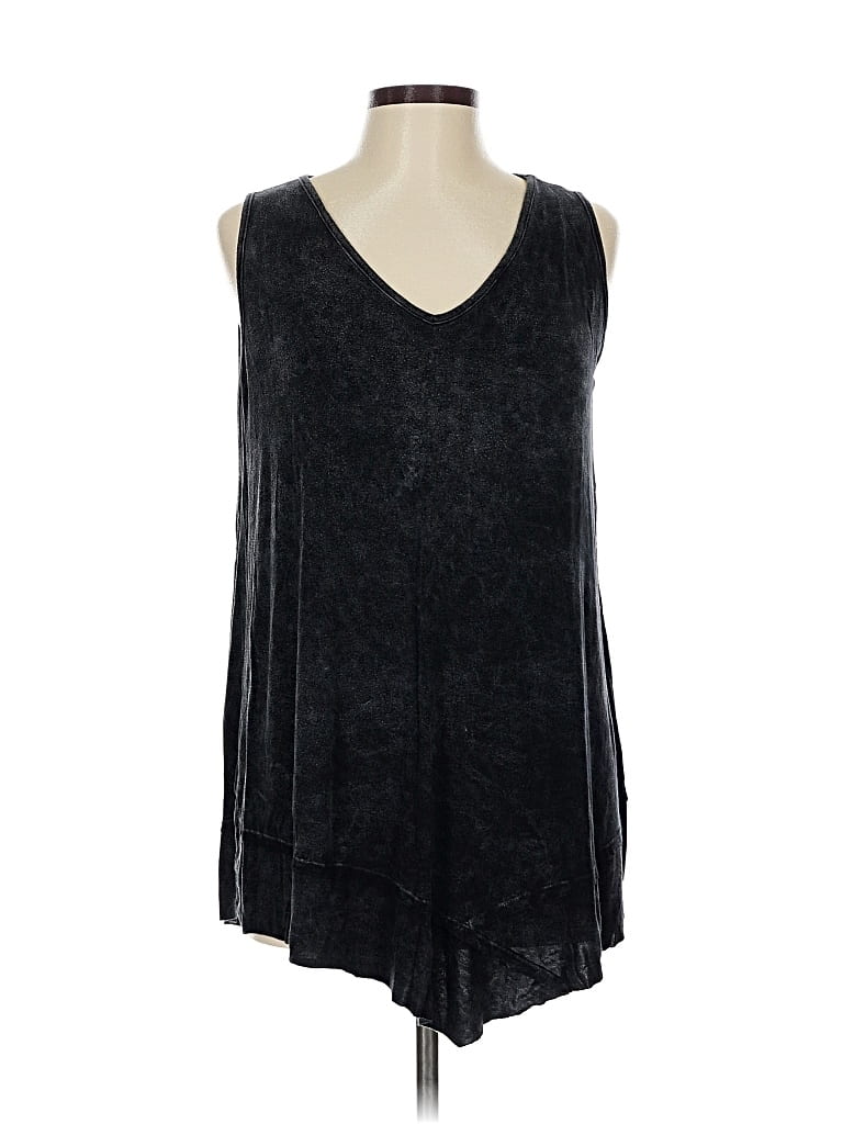 Pre-owned Chatoyant Sleeveless Top Black V Neck Tops
