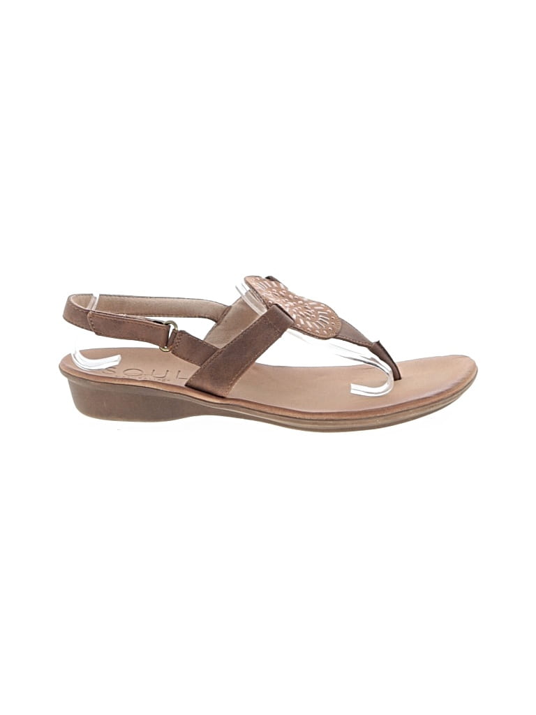 Pre-owned Soul Naturalizer Sandals In Brown