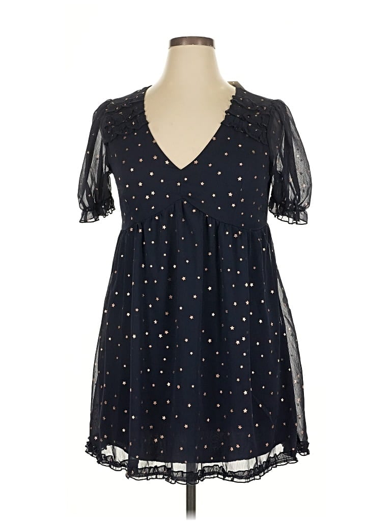 Pre-owned Mi Ami Casual Dress In Black
