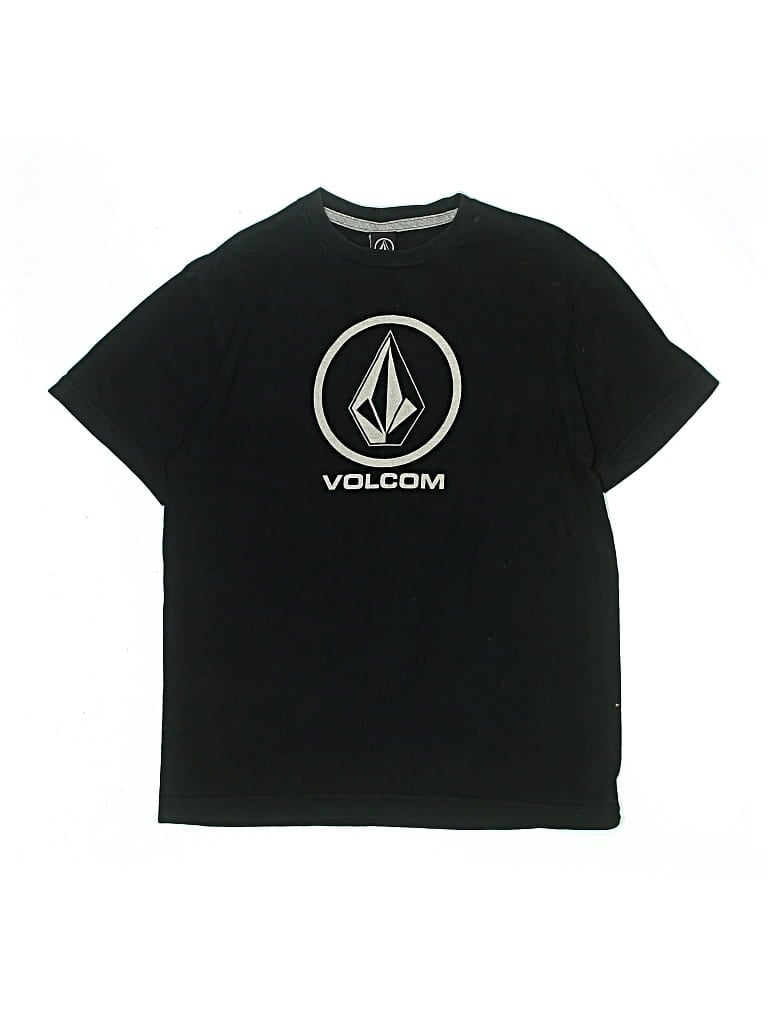 Pre-owned Volcom Kids' Short Sleeve T-shirt In Black