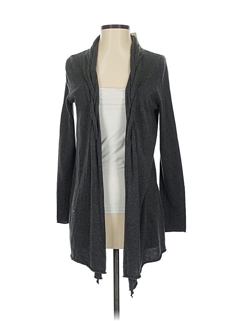 Pre-owned Max Studio Cardigan Sweater In Gray