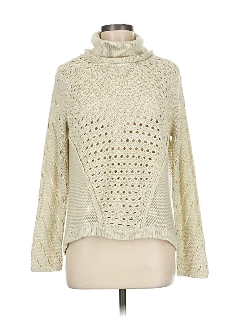 Pre-owned Rd Style Turtleneck Sweater In White