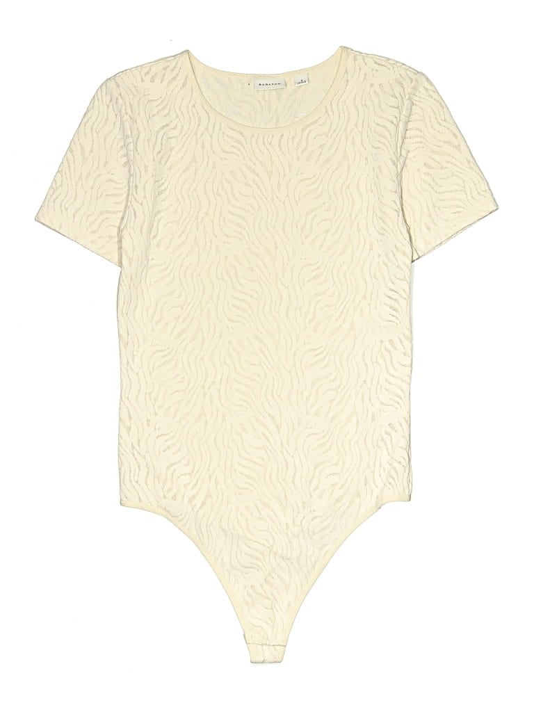 Pre-owned Babaton Bodysuit In White