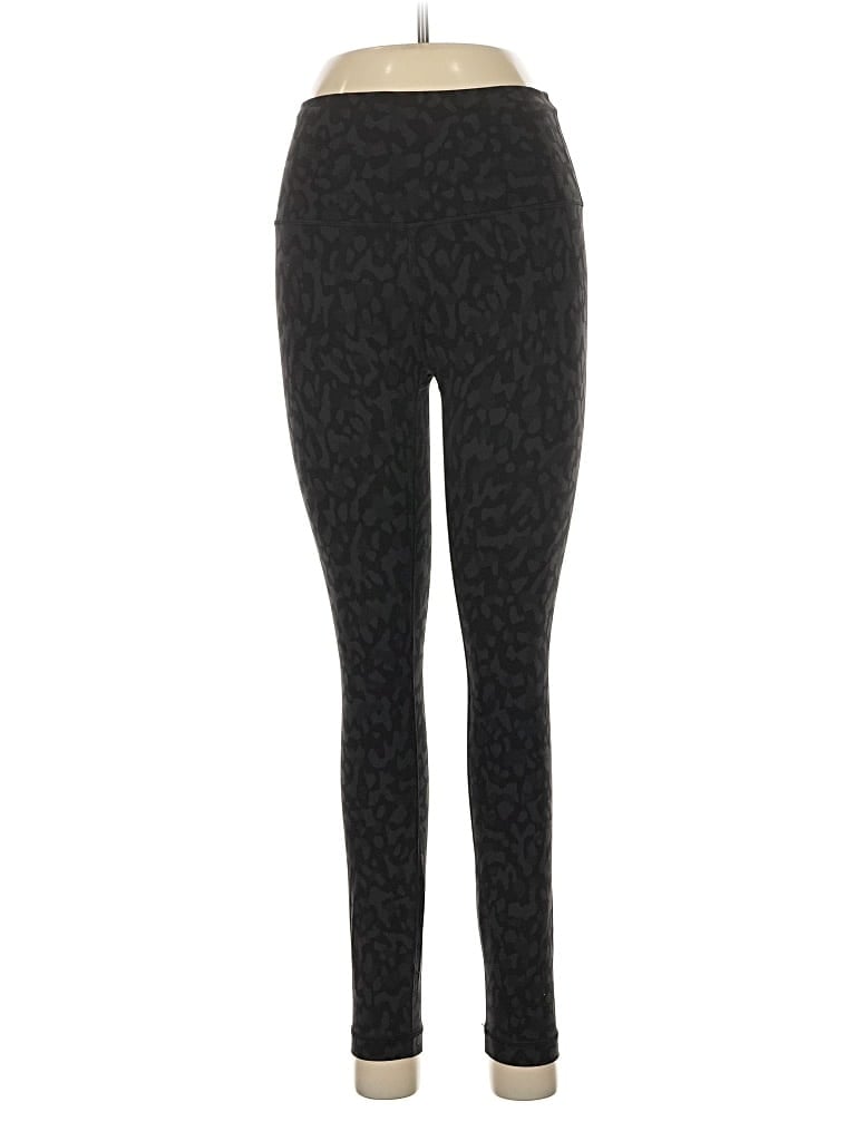 Pre-owned Lululemon Athletica Leggings In Black