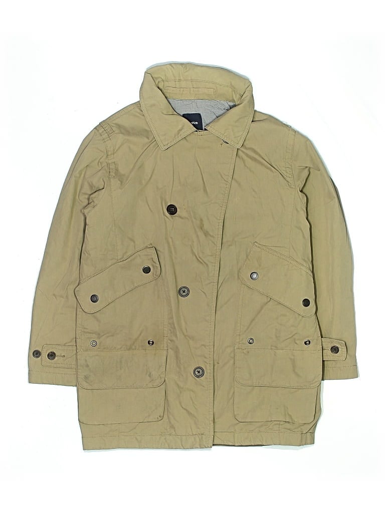 Pre-owned Gap Kids' Raincoat In Brown