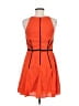 Elorie 100% Polyester Color Block Orange Cocktail Dress Size M - photo 2