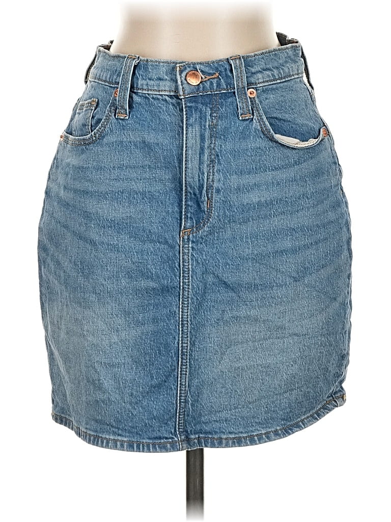 Pre-owned Universal Thread Denim Skirt In Blue