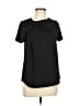 Universal Standard Black Short Sleeve Blouse Size 6 - 8 - photo 1