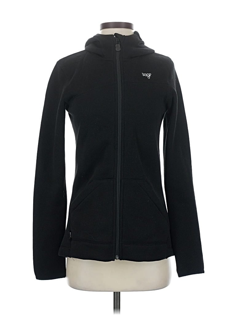 Pre-owned Orage Zip Up Hoodie In Black