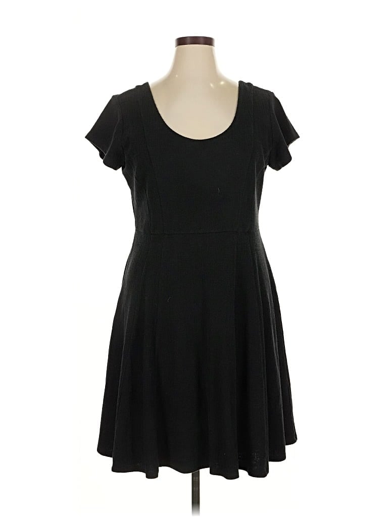 Pre-owned Maeve By Anthropologie Casual Dress In Black