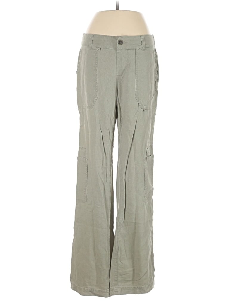 Pre-owned Happily Grey Cargo Pants In Green