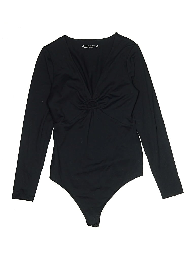 Pre-owned Abercrombie & Fitch Bodysuit In Black