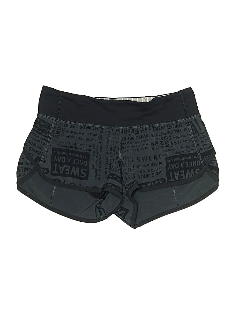Pre-owned Lululemon Athletica Athletic Shorts In Gray
