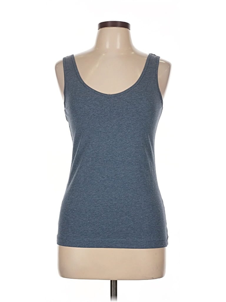 Pre-owned Felina Tank Top Gray Scoop Neck Tops