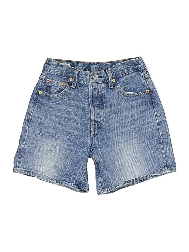 Pre-owned Levi's Denim Shorts In Blue