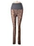 Assorted Brands Animal Print Gray Active Pants One size - photo 1