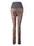 Assorted Brands Animal Print Gray Active Pants One size - photo 2