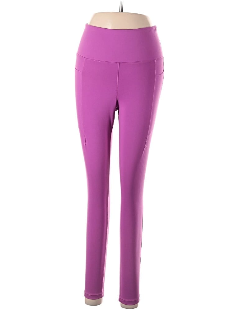 Pre-owned Danskin Active Pants In Purple