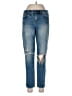 Madeleine 100% Cotton Hearts Blue Jeans Size 2 - photo 1