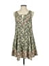 THML 100% Polyester Paisley Green Ivory Casual Dress Size S - photo 1