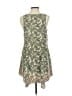 THML 100% Polyester Paisley Green Ivory Casual Dress Size S - photo 2