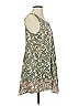 THML 100% Polyester Paisley Green Ivory Casual Dress Size S - photo 4