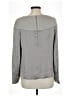 J Brand 100% Polyester Gray Long Sleeve Blouse Size L - photo 2