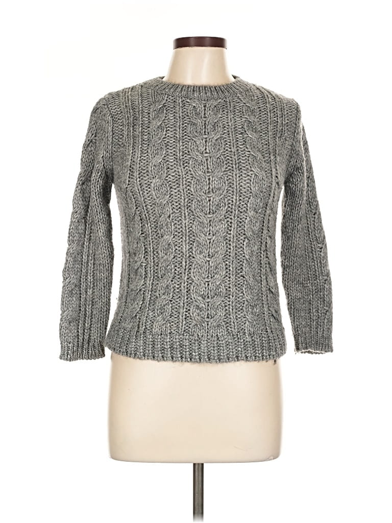 Pre-owned Tibi Pullover Sweater In Gray