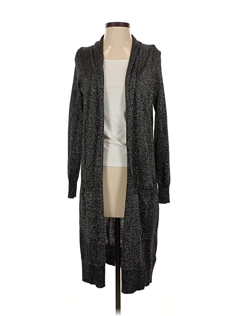 Pre-owned Michael Michael Kors Cardigan Sweater In Black