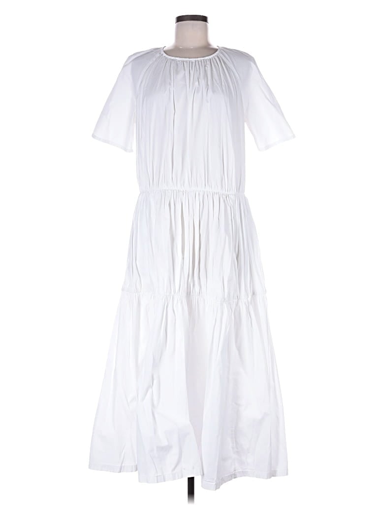 Pre-owned Nordstrom Casual Dress In White