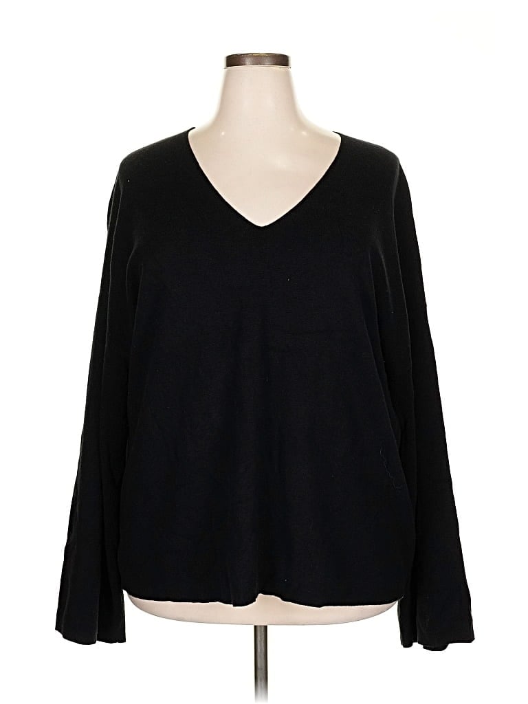 Pre-owned Old Navy Pullover Sweater In Black