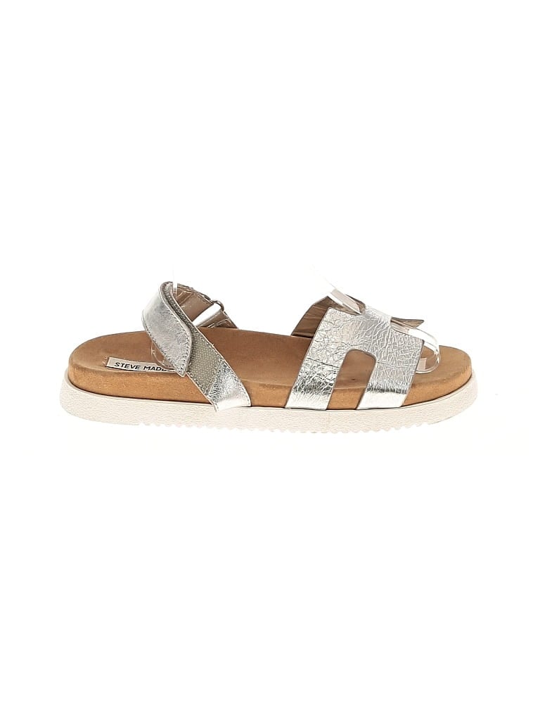 Pre-owned Steve Madden Sandals In Silver