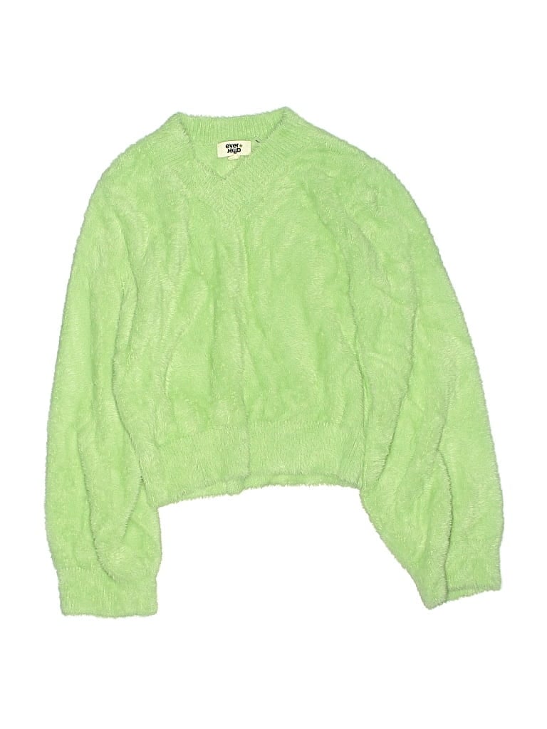Pre-owned Ever After Kids' Pullover Sweater In Green