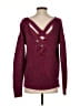 Sparkle & Fade Burgundy Pullover Sweater Size XS - photo 2