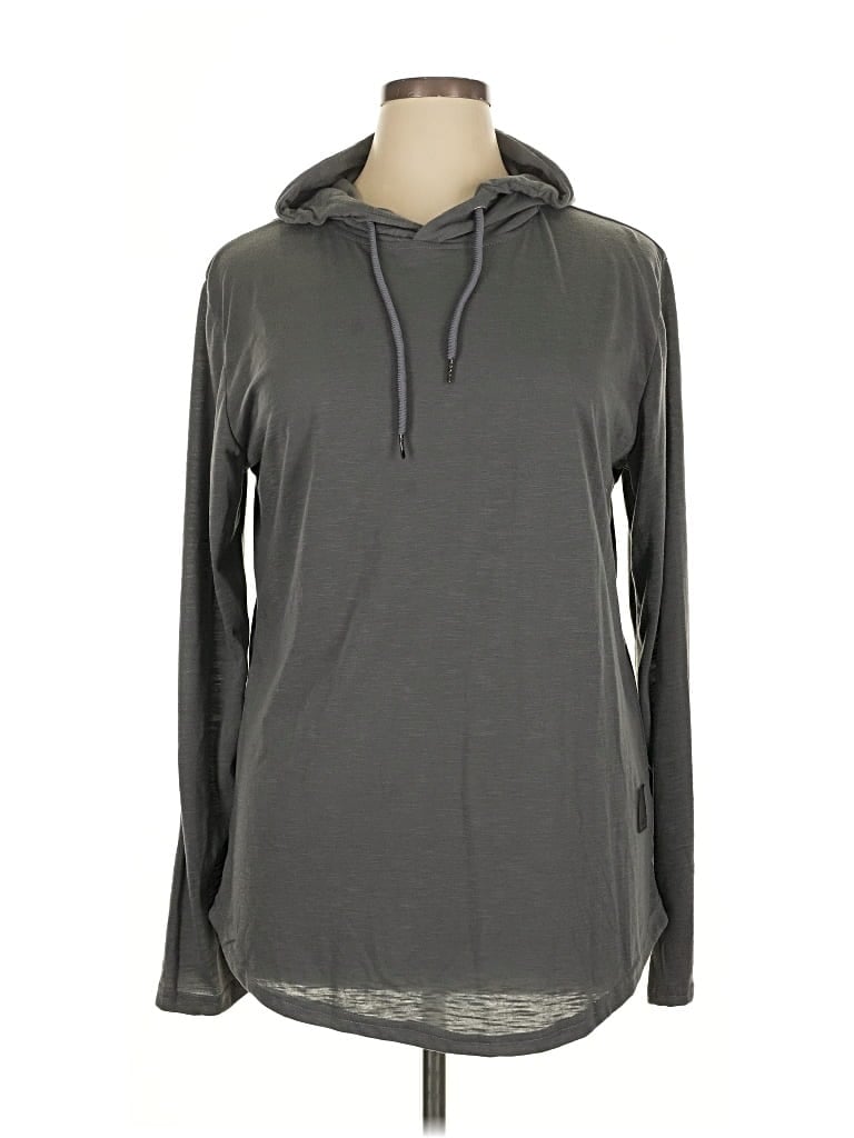 Pre-owned Unbranded Pullover Hoodie In Gray