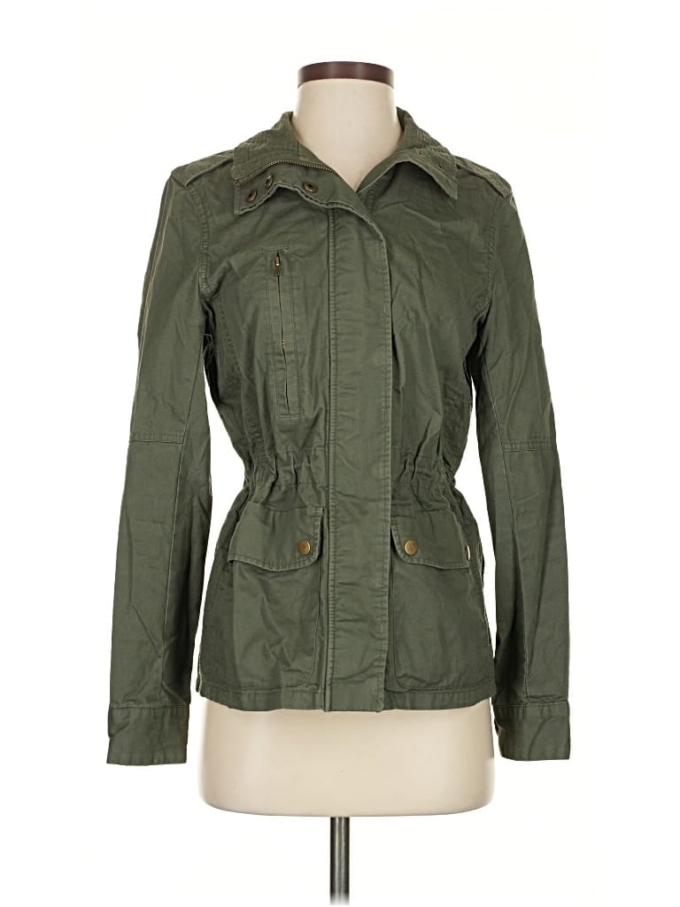 Pre-owned Love Tree Jacket In Green