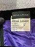 RENA LANGE Solid Black Formal Skirt Size EU 36 / US 6 - photo 4