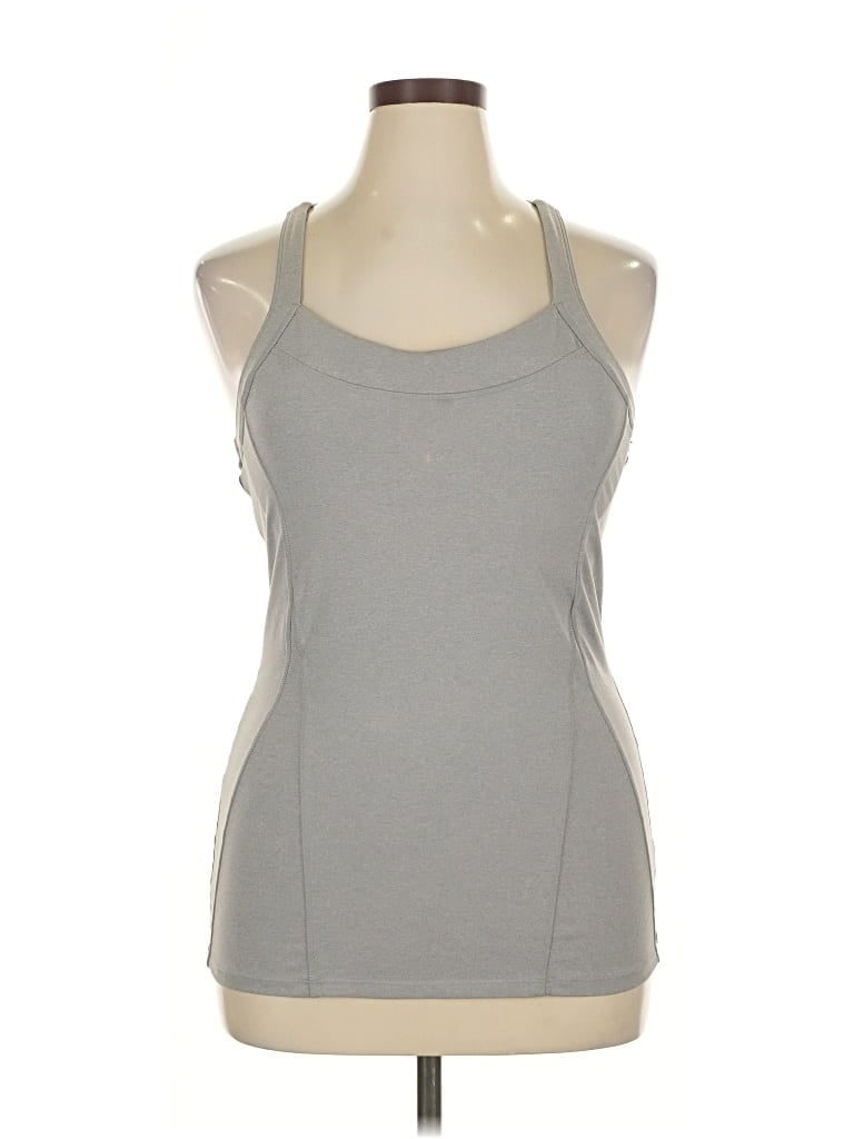 Pre-owned Athleta Active Tank Top In Gray