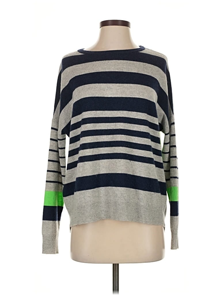 Pre-owned 360cashmere Cashmere Pullover Sweater In Gray