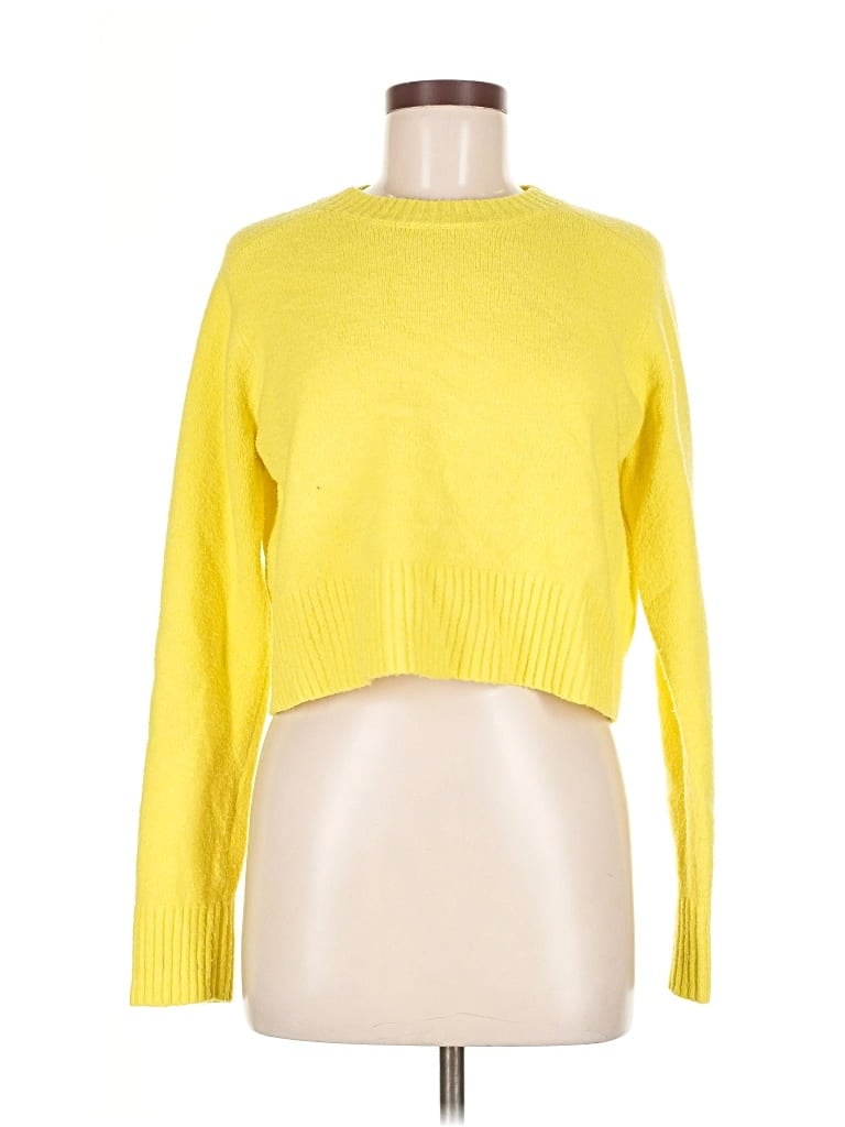 Pre-owned Universal Thread Pullover Sweater In Yellow