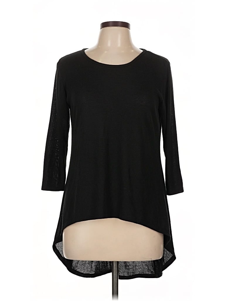 Pre-owned Ny & C Pullover Sweater In Black