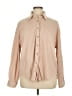 HOTOUCH Solid Tan Long Sleeve Blouse Size XL - photo 1