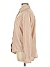 HOTOUCH Solid Tan Long Sleeve Blouse Size XL - photo 5