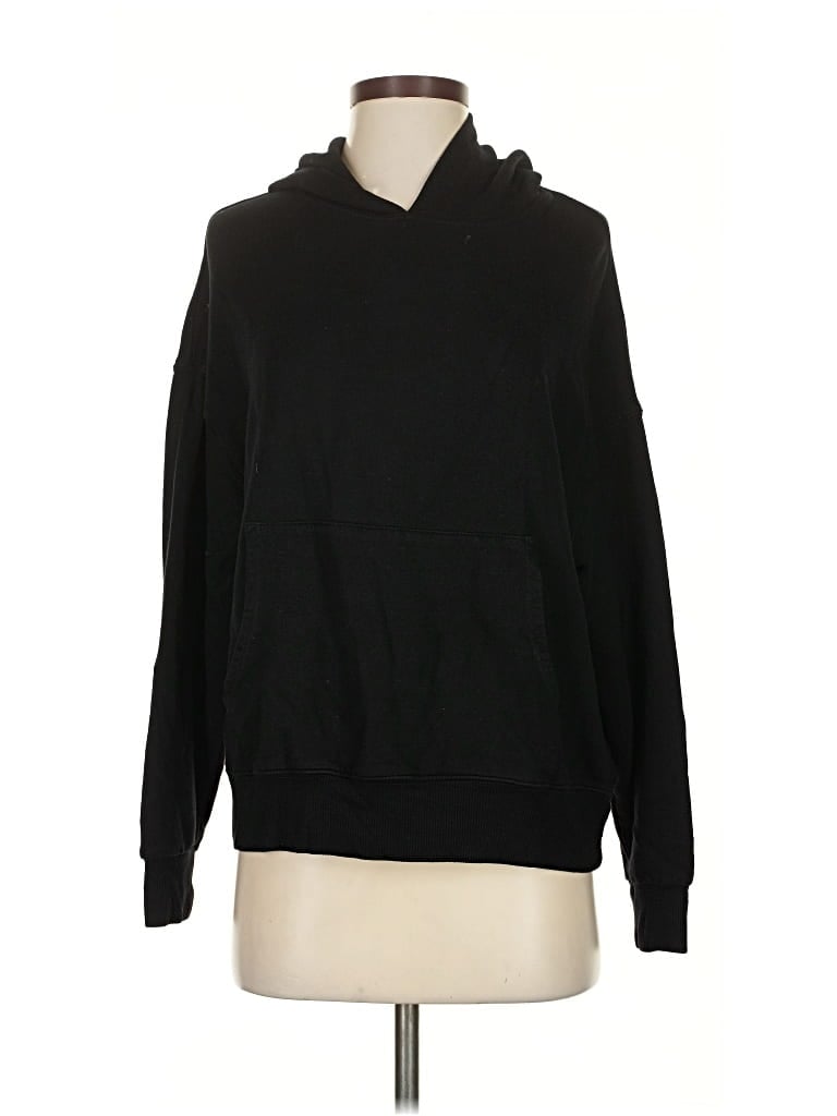 Pre-owned Monrow Sweatshirt In Black