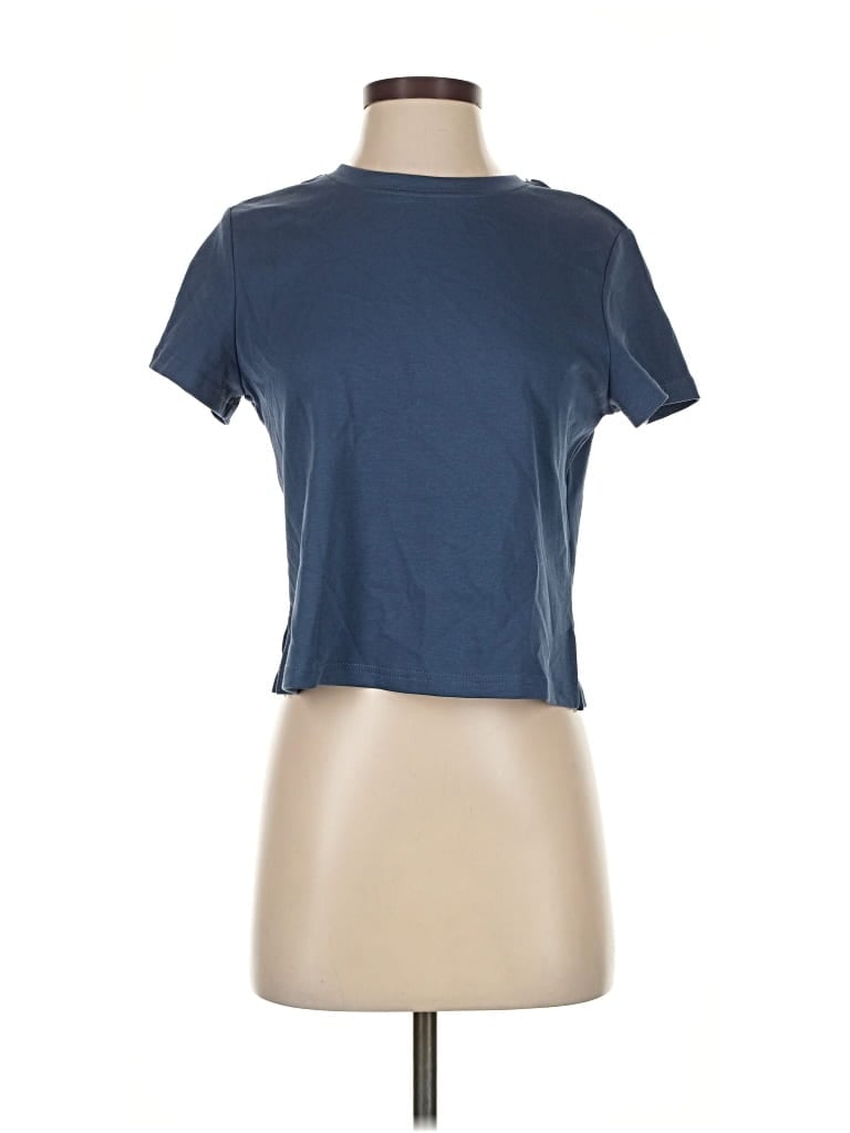 Pre-owned Exlura Short Sleeve T-shirt In Blue