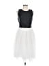 Boston Proper 100% Polyurethane White Cocktail Dress Size 8 - photo 1