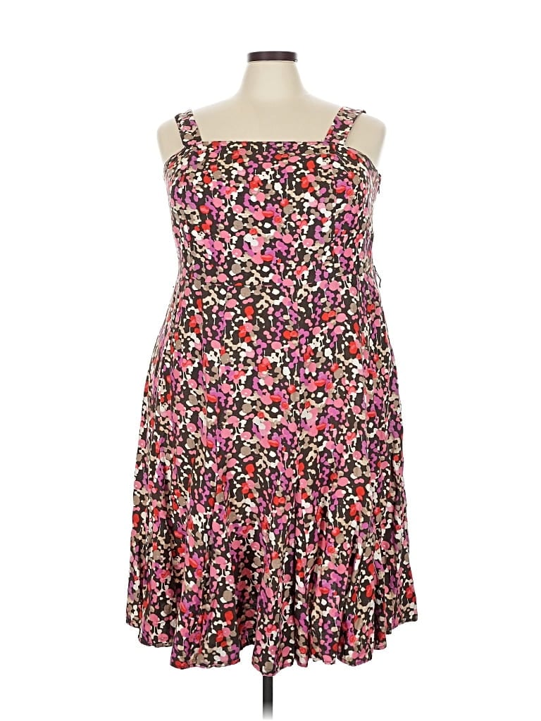 Pre-owned Lane Bryant Casual Dress In Pink